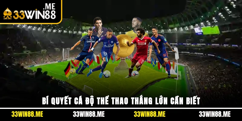 Bí quyết cá độ thể thao thắng lớn cần biết