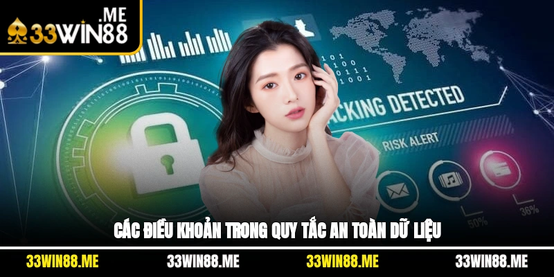 Các điều khoản trong quy tắc an toàn dữ liệu