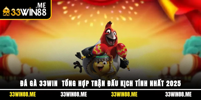 Đá Gà 33WIN - Tổng Hợp Trận Đấu Kịch Tính Nhất 2025