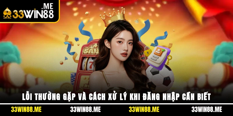 Lỗi thường gặp và cách xử lý khi đăng nhập cần biết