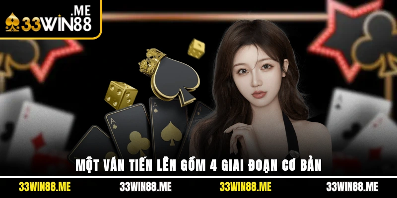 Một ván gồm 4 giai đoạn cơ bản